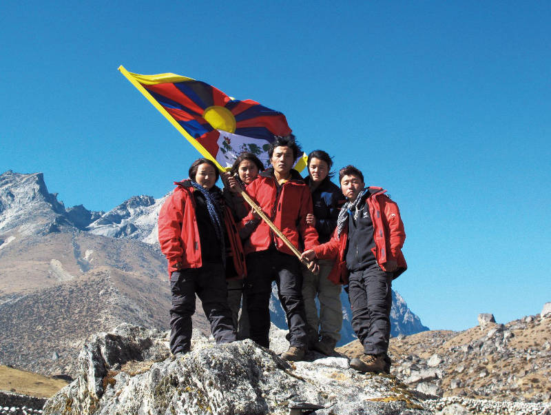 Plakat Goodbye, Tibet