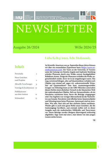 Newsletter 26