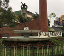 Alisa Bartels (2020): Banner, Demonstration der Frauen in Xalapa zum Tag der Frau