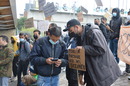 Zelt mit Ukrainern zu teilen: Demonstration junger Afghanen für eine feste Unterkunft (D. Rubner 2022)