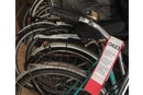 Von der Stadt München entfernte Fahrräder, die nach Athen gespendet wurden (F. Ruhs 2022)