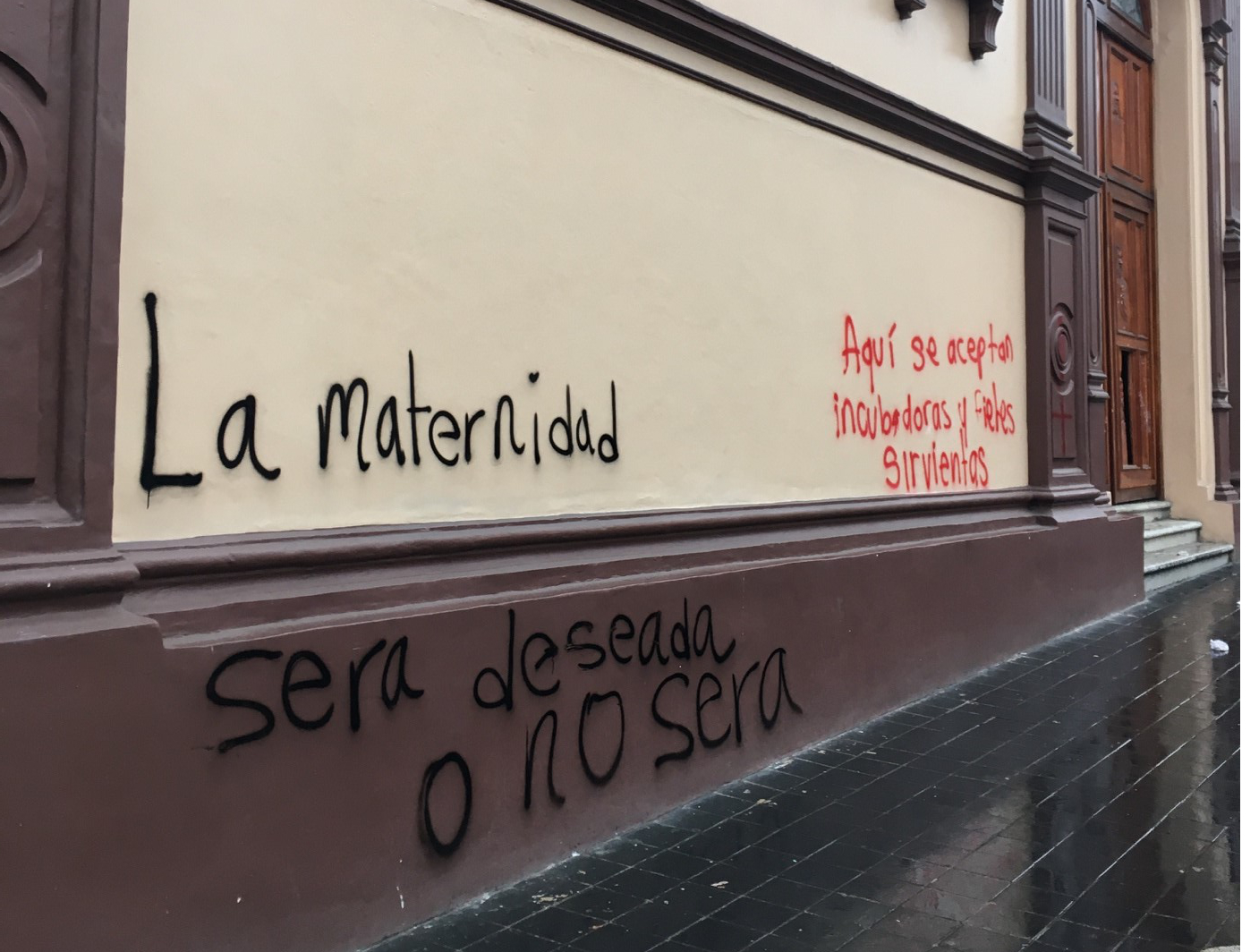 Alisa Bartels (2020): Graffiti in Xalapa zum Tag der Frau