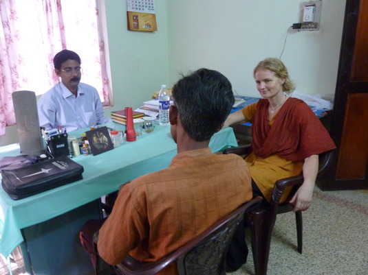 Talking with an aryuvedic psychiatrist and his patient